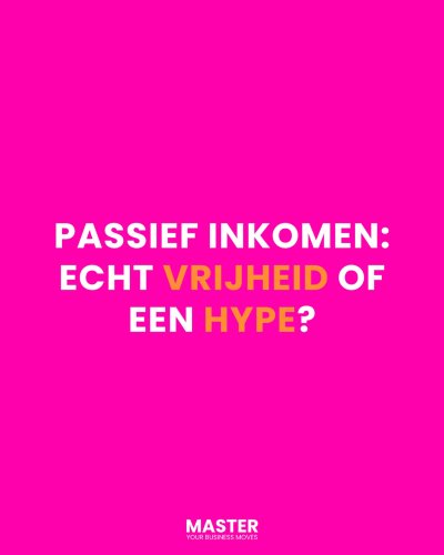 Photo post from masteryourbusinessmoves.nl.