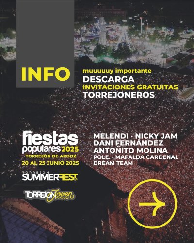 Carousel post from torrejonjoven.