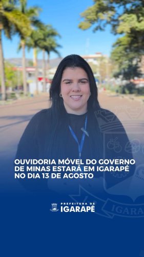 Video post from prefeituradeigarape.