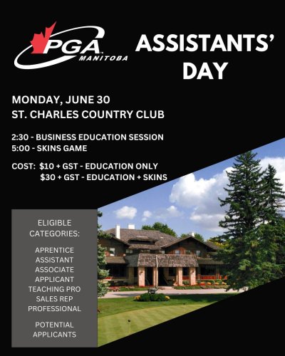 Photo post from pgaofmanitoba.