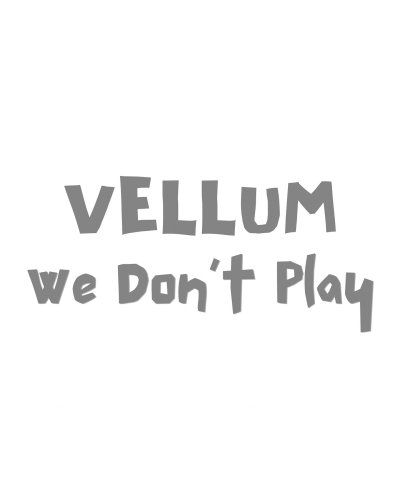 Photo post from vellum.objects.