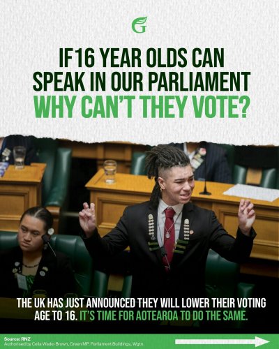 Carousel post from nzgreenparty.