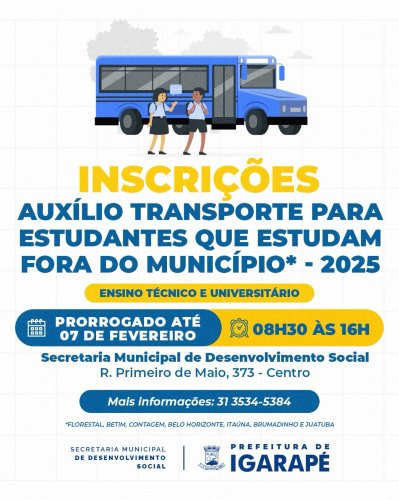 Photo post from prefeituradeigarape.