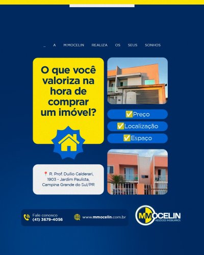 Photo post from imobiliariammocelin.