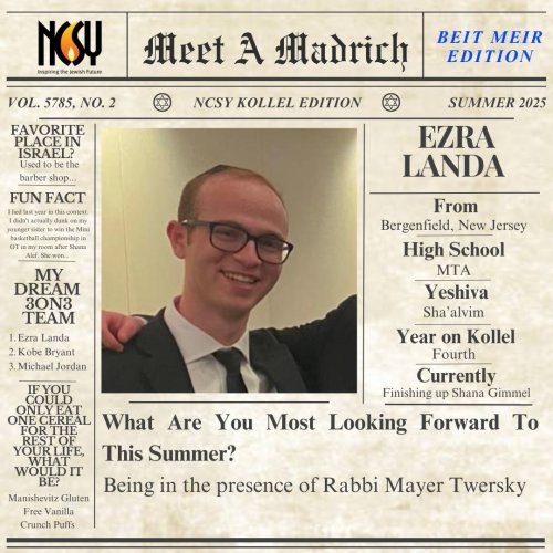 Photo post from ncsykollel.