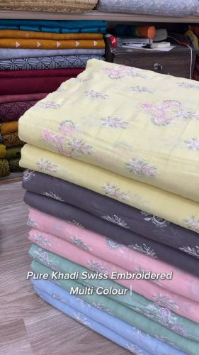 Video post from akbar_fabrics_.