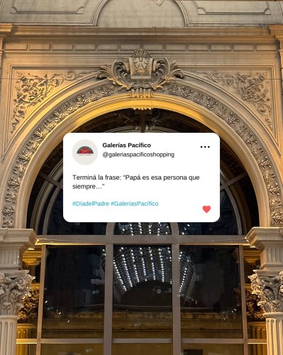 Photo post from galeriaspacificoshopping.