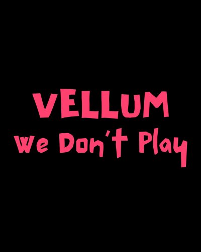 Photo post from vellum.objects.