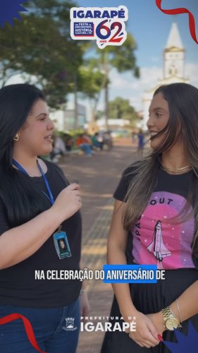 Video post from prefeituradeigarape.