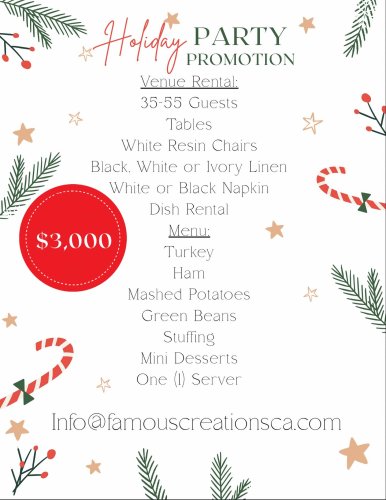 Photo post from famous_creations_catering.