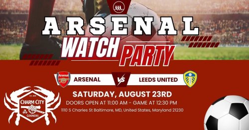 Photo post from charmcitygooners.