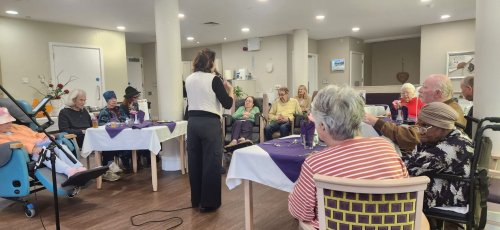 Carousel post from Ellesmere House Care Home.
