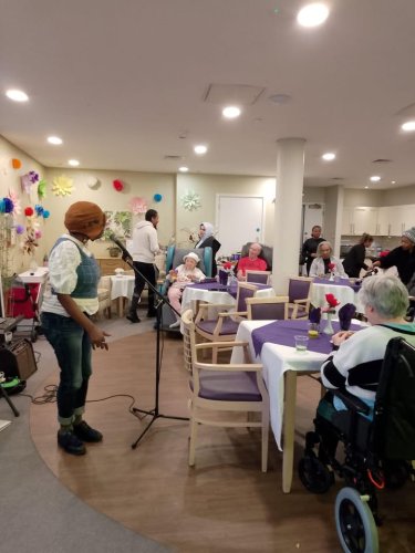 Carousel post from Ellesmere House Care Home.