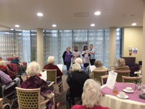 Carousel post from Ellesmere House Care Home.
