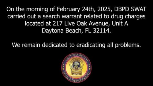 Video post from daytonabeachpolice.