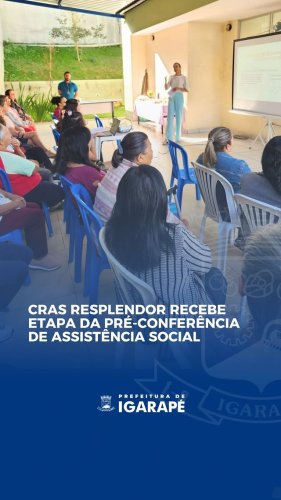 Video post from prefeituradeigarape.