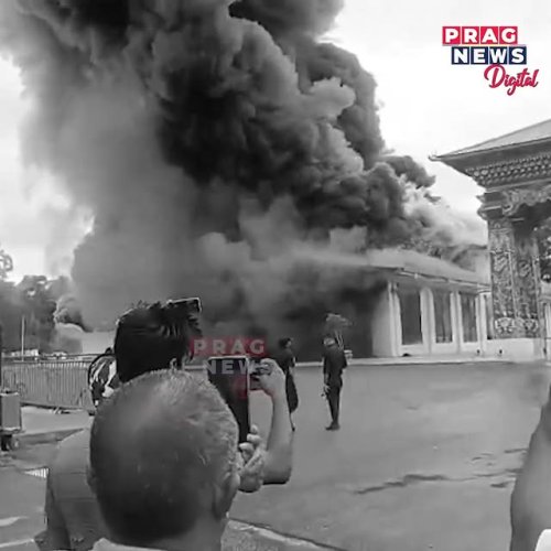 Video post from pragnewsofficial.