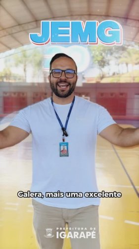 Video post from prefeituradeigarape.
