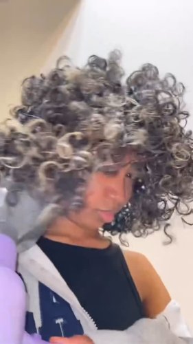 Video post from mixedchickshair.