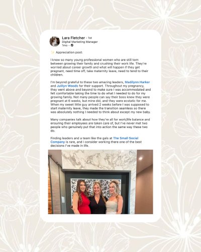 Photo post from thesmallsoco.