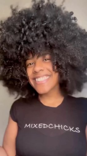 Video post from mixedchickshair.