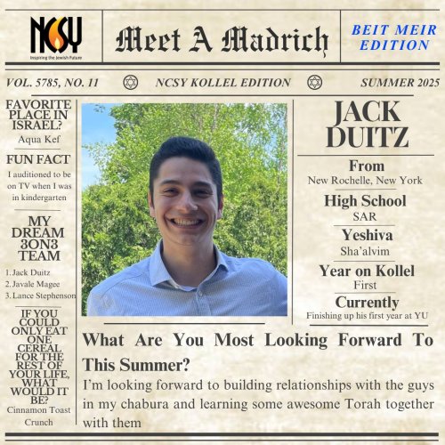 Photo post from ncsykollel.