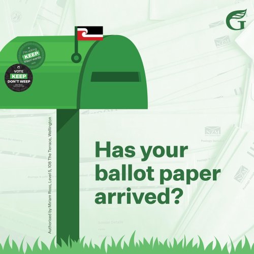 Photo post from nzgreenparty.