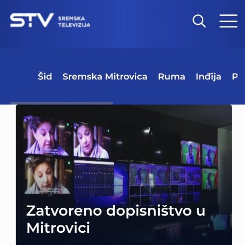 Photo post from sremskatelevizija.
