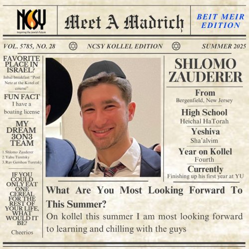 Photo post from ncsykollel.