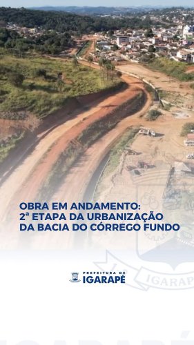 Video post from prefeituradeigarape.