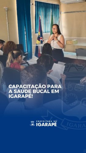 Video post from prefeituradeigarape.