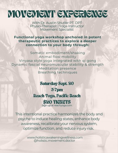 Carousel post from reachyoga_sd.