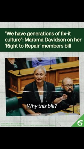 Video post from nzgreenparty.