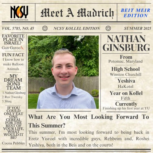 Photo post from ncsykollel.