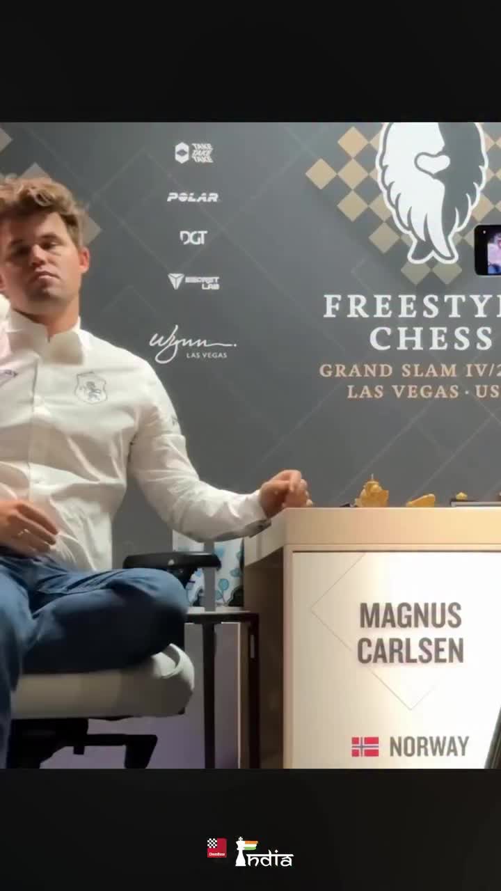 Video post from chessbaseindia.