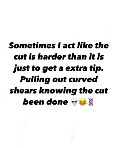 Photo post from iamthebarberplug.