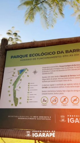 Video post from prefeituradeigarape.