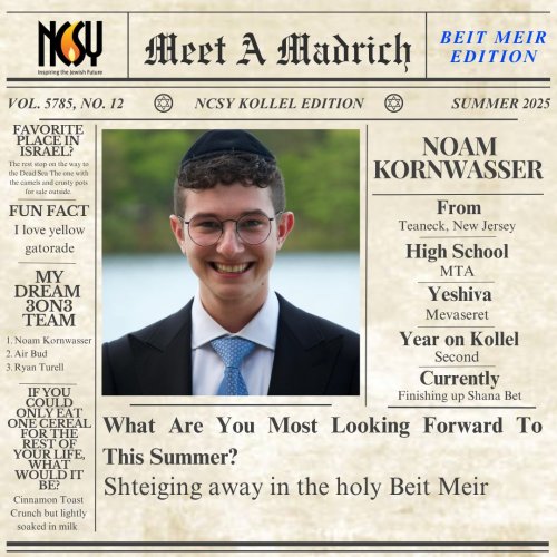Photo post from ncsykollel.