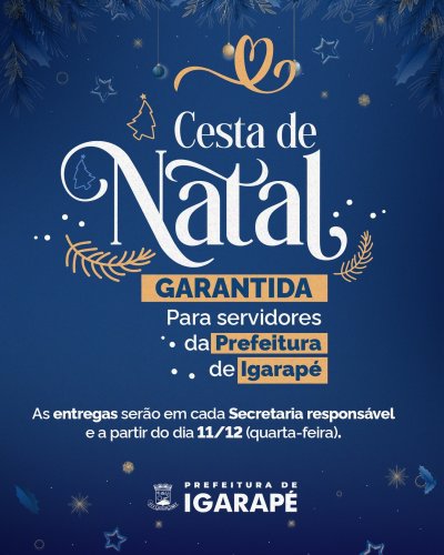 Photo post from prefeituradeigarape.