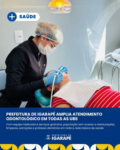 Photo post from prefeituradeigarape.