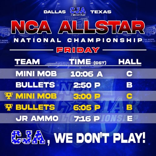 Photo post from cja_allstars.