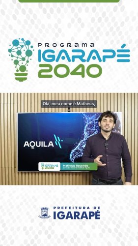 Video post from prefeituradeigarape.