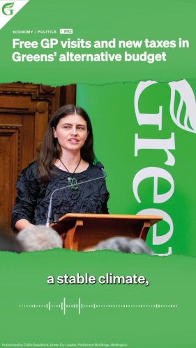Video post from nzgreenparty.