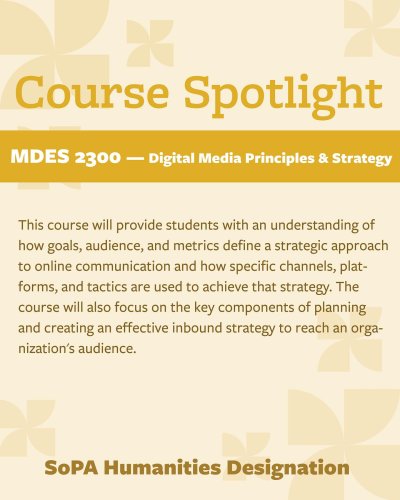 Photo post from tulane.sopa.media.and.design.