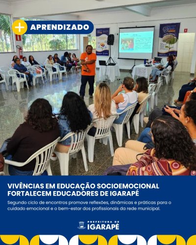 Carousel post from prefeituradeigarape.