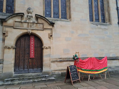 Carousel post from wadhamoxford.
