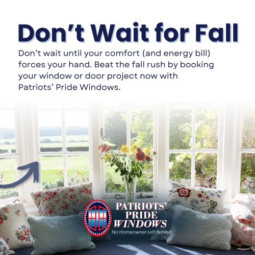 Photo post from patriotspridewindows.