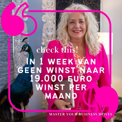 Carousel post from masteryourbusinessmoves.nl.