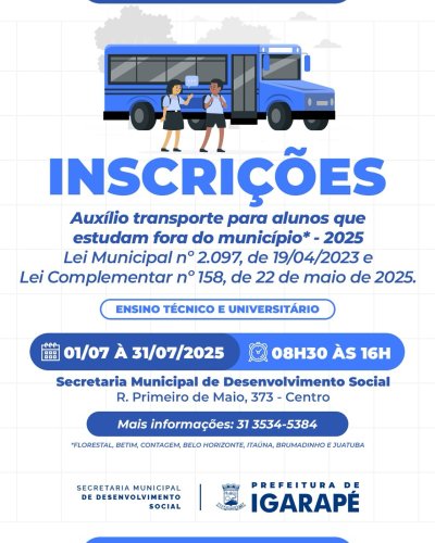 Photo post from prefeituradeigarape.