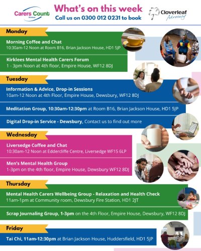 Photo post from carerscountkirklees.